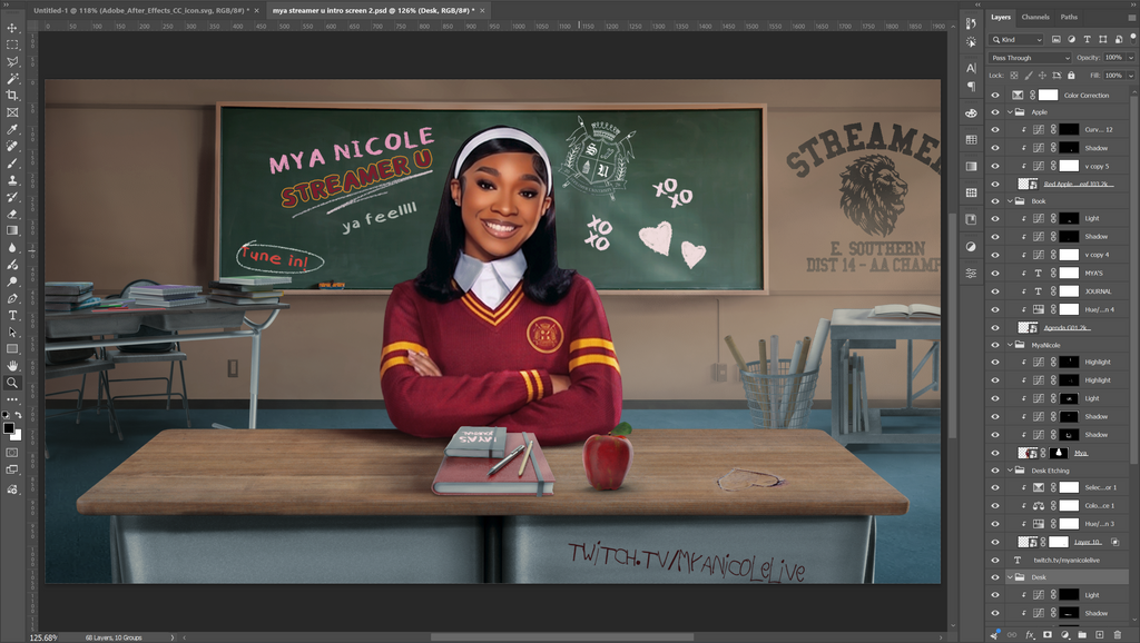 MyaNicole Streamer University Intro Bundle