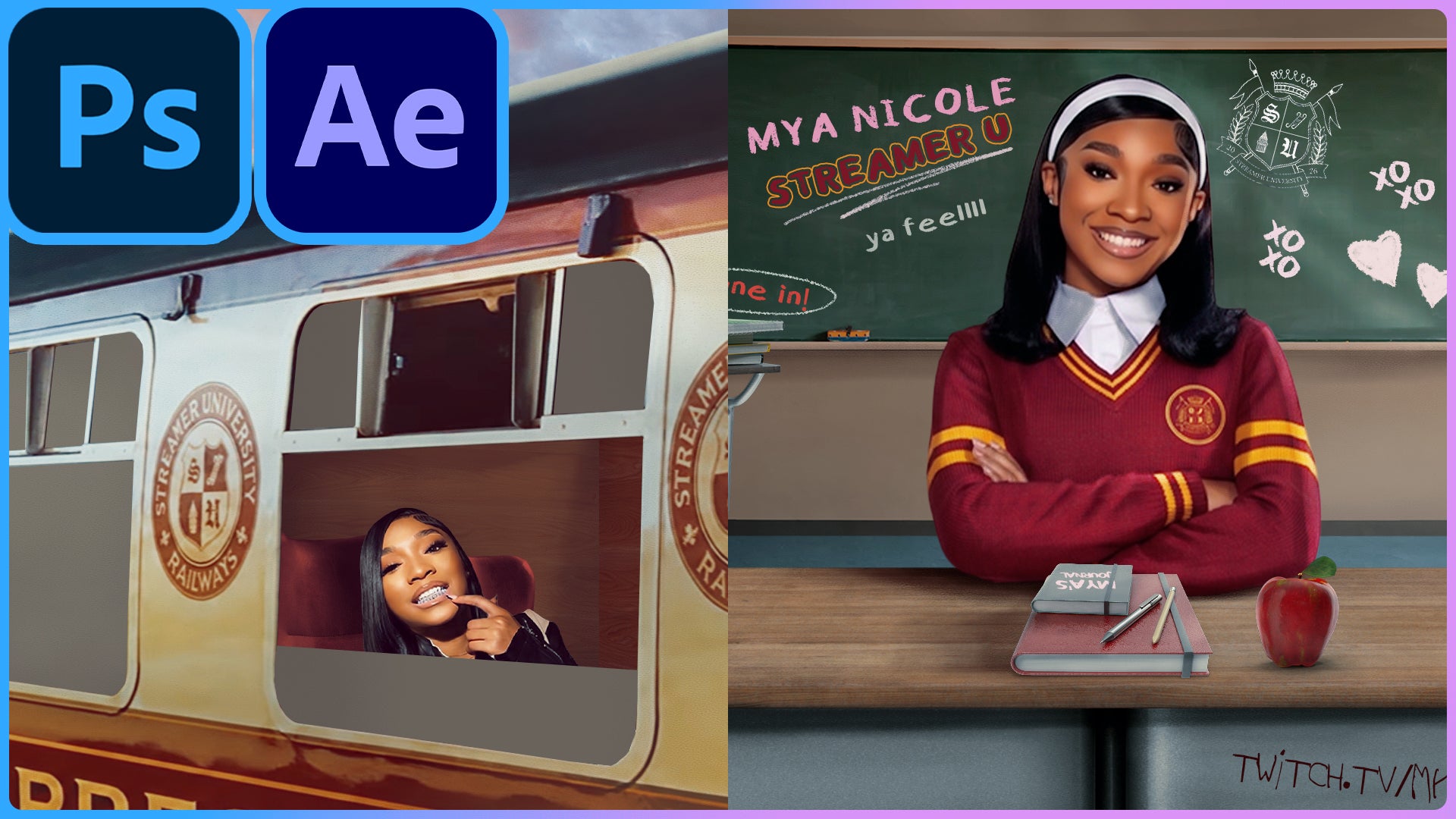 MyaNicole Streamer University Intro Bundle