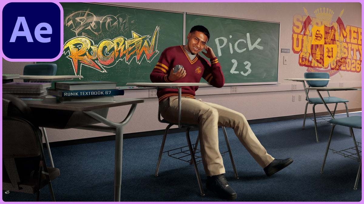 Runik Streamer University Intro.AE
